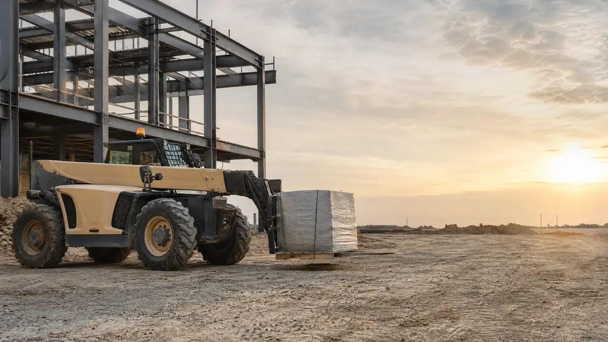 Telehandlers jobsite access in Indianapolis